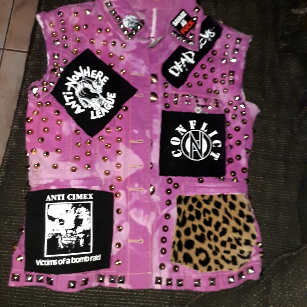 Punk custom vest